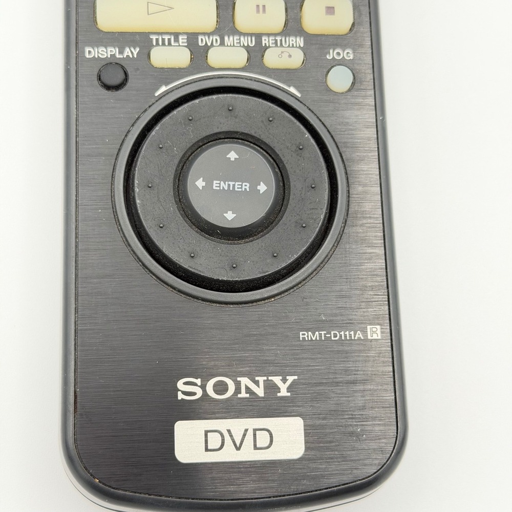 Sony RMT-D111A DVD TV Remote Control OEM Tested Working Genuine - Picture 3 of 7